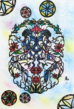切り絵作家 MiHo 展示会